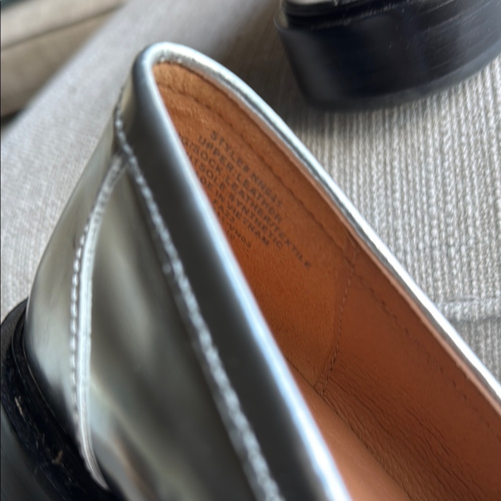 Madewell Silver Loafers - Picture 7 of 7